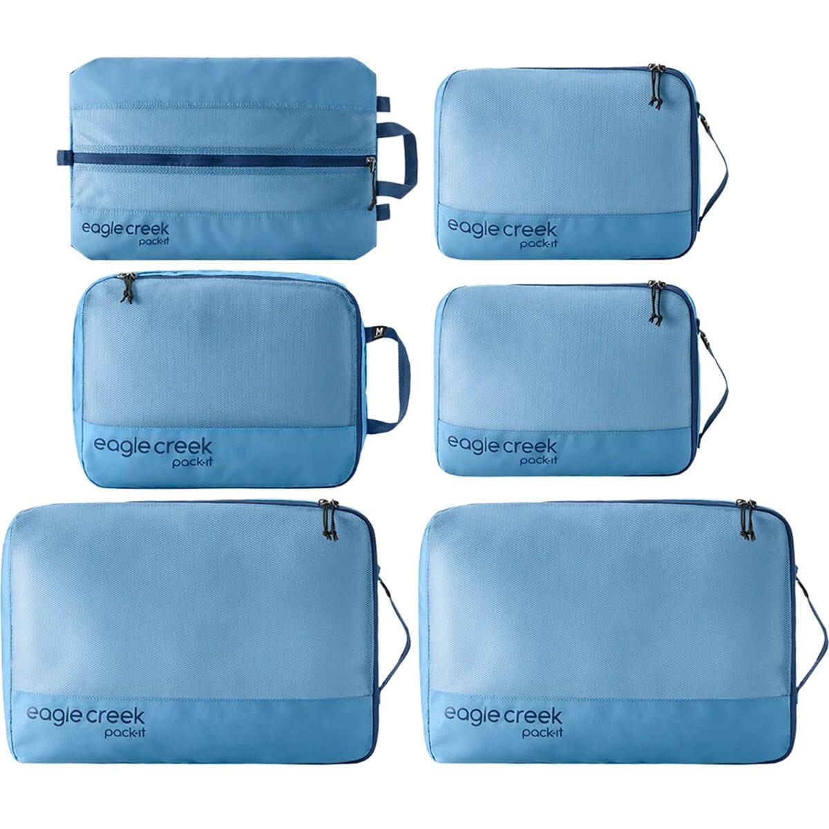 Image of Eagle Creek Pack-It Reveal Extended Stay Set Blue Dawn, One Size
