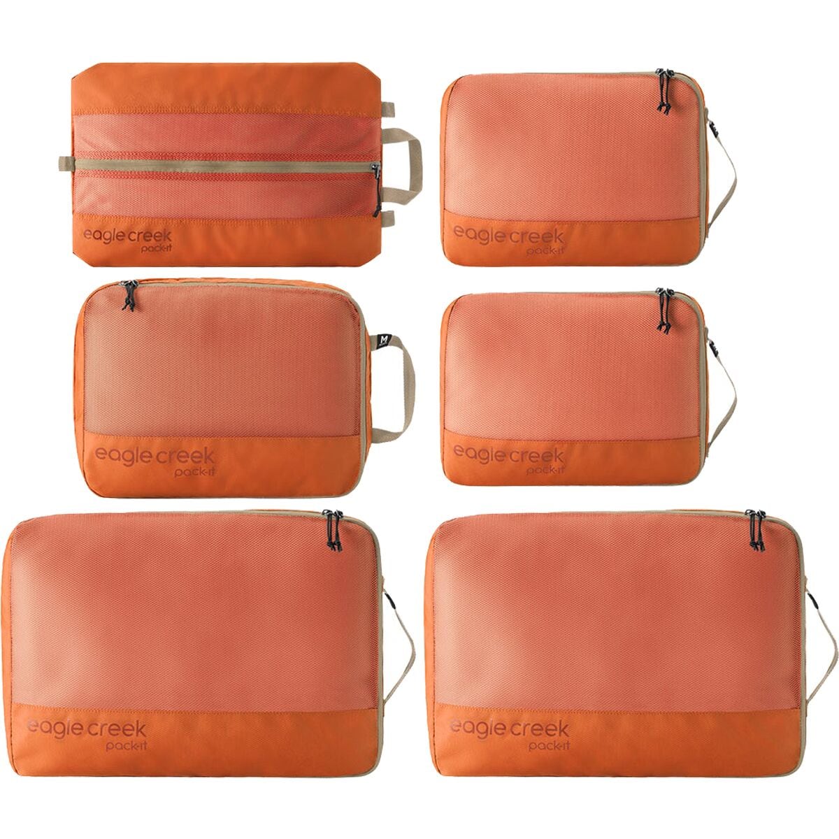 Image of Eagle Creek Pack-It Reveal Extended Stay Set Mandarin, One Size