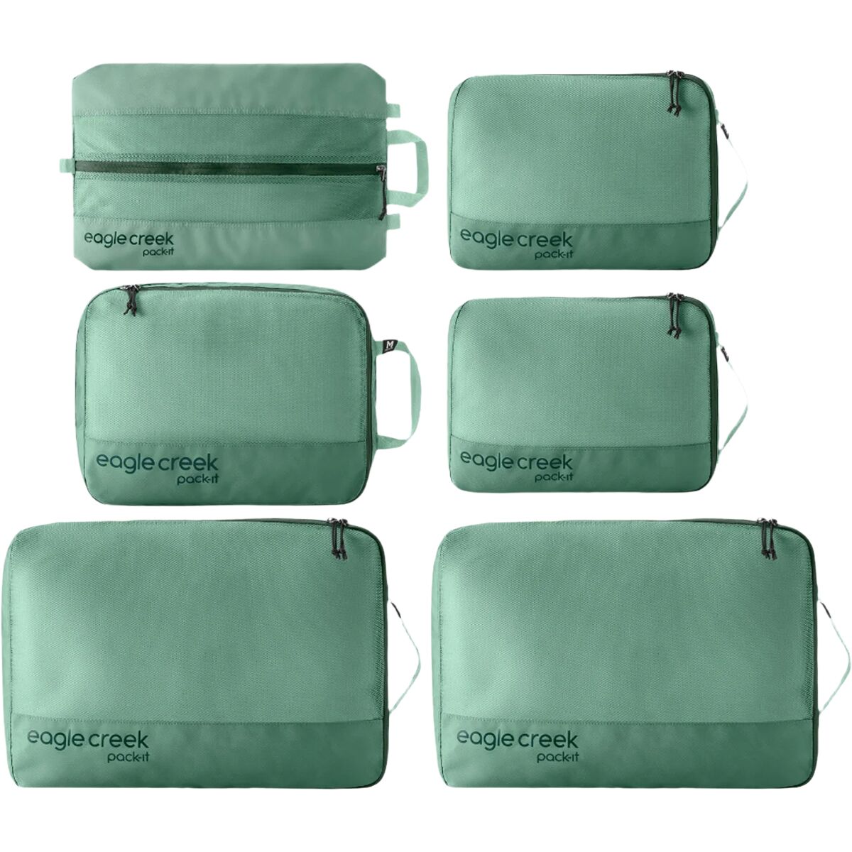Image of Eagle Creek Pack-It Reveal Extended Stay Set Willow Green, One Size
