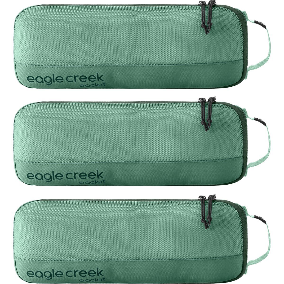 Image of Eagle Creek Pack-It Reveal Slim Cube Set Willow Green, M/M/M