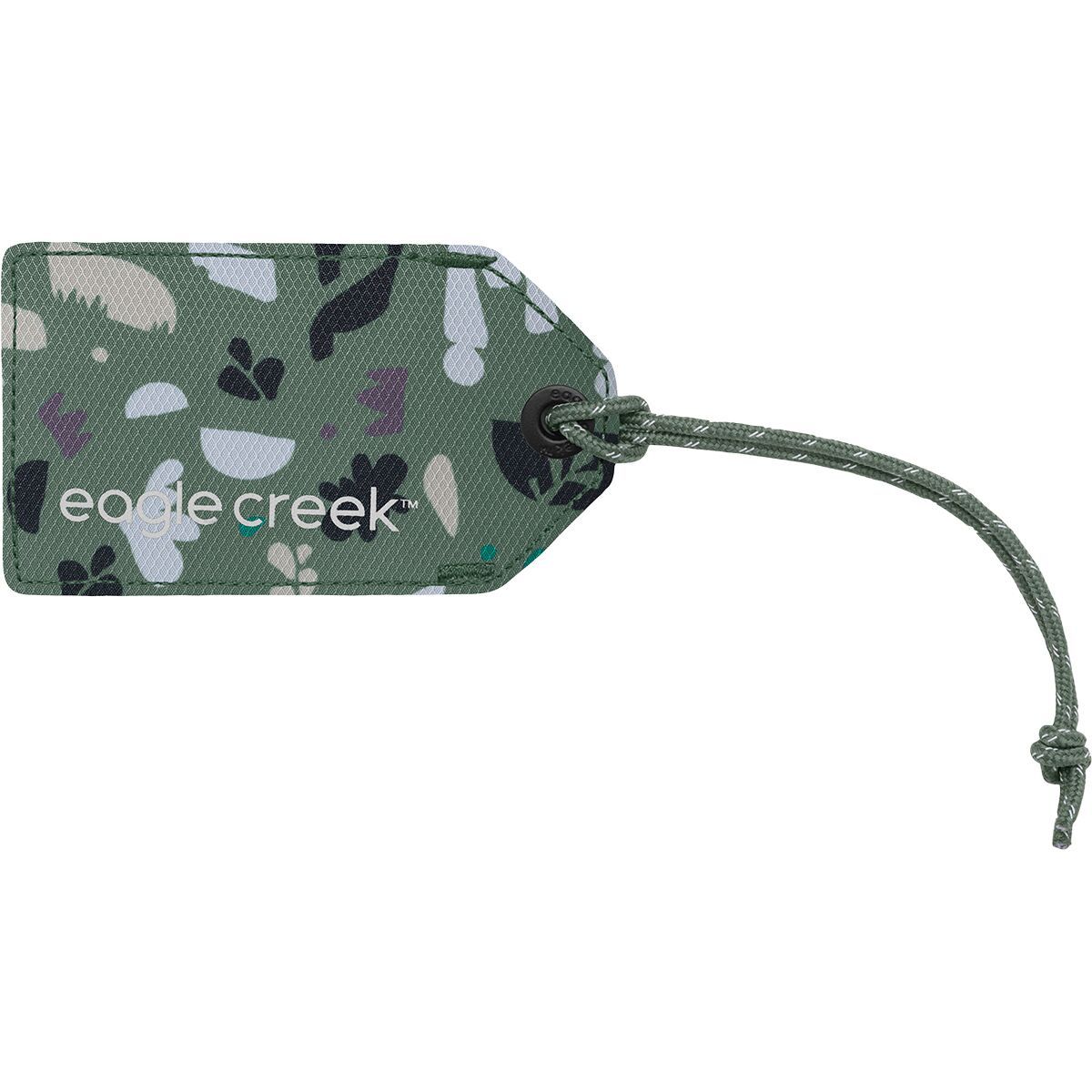 Image of Eagle Creek Reflective Luggage Tag Roots and Shoots: Duck Green, One Size