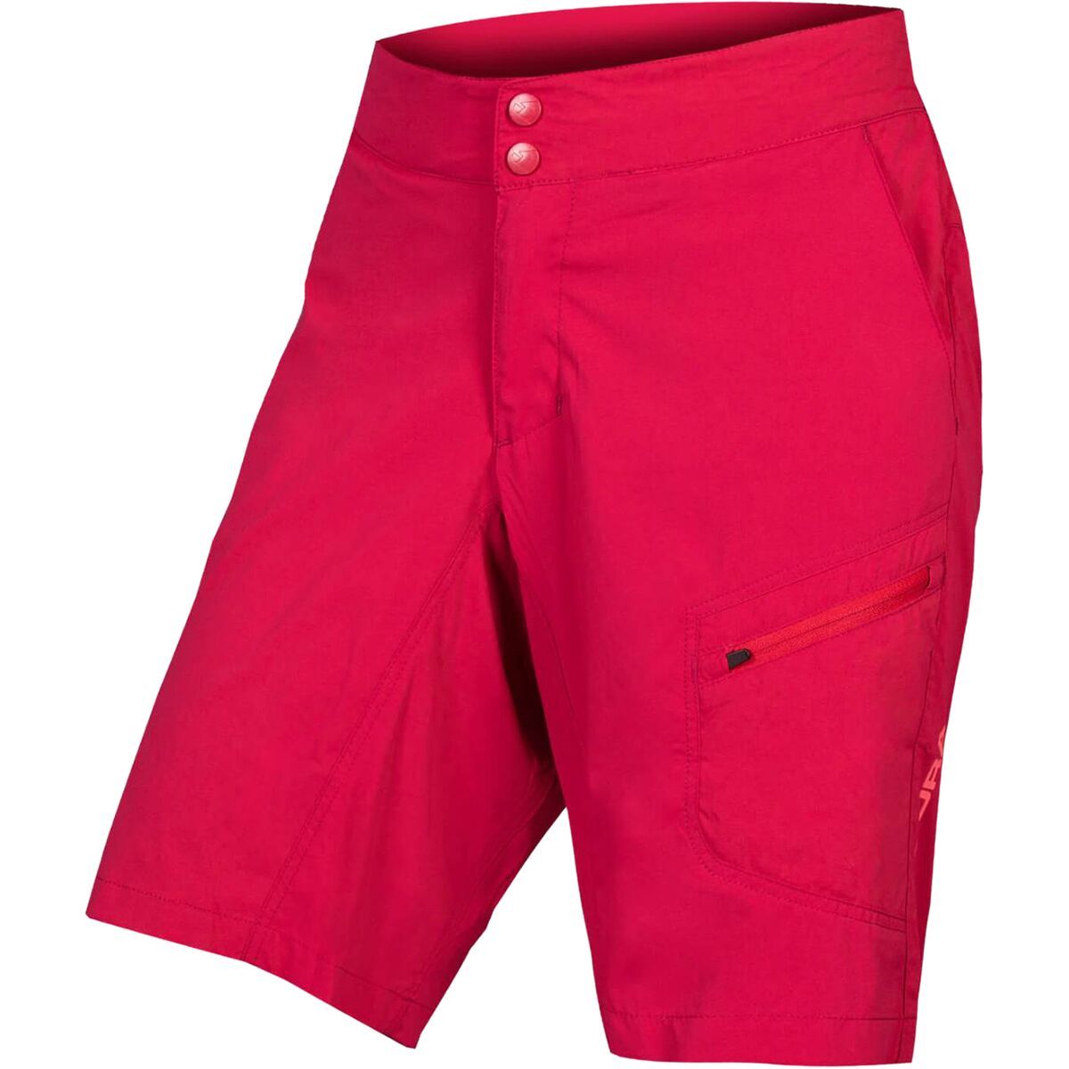 Endura Hummvee Lite Short with Liner - Women's Berry, XL