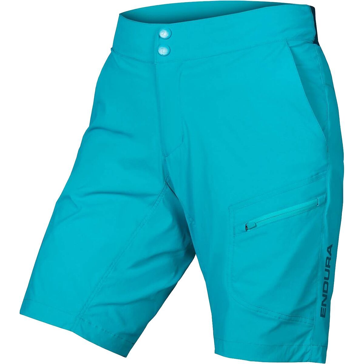 Endura Hummvee Lite Short with Liner - Women's Pacific Blue, L