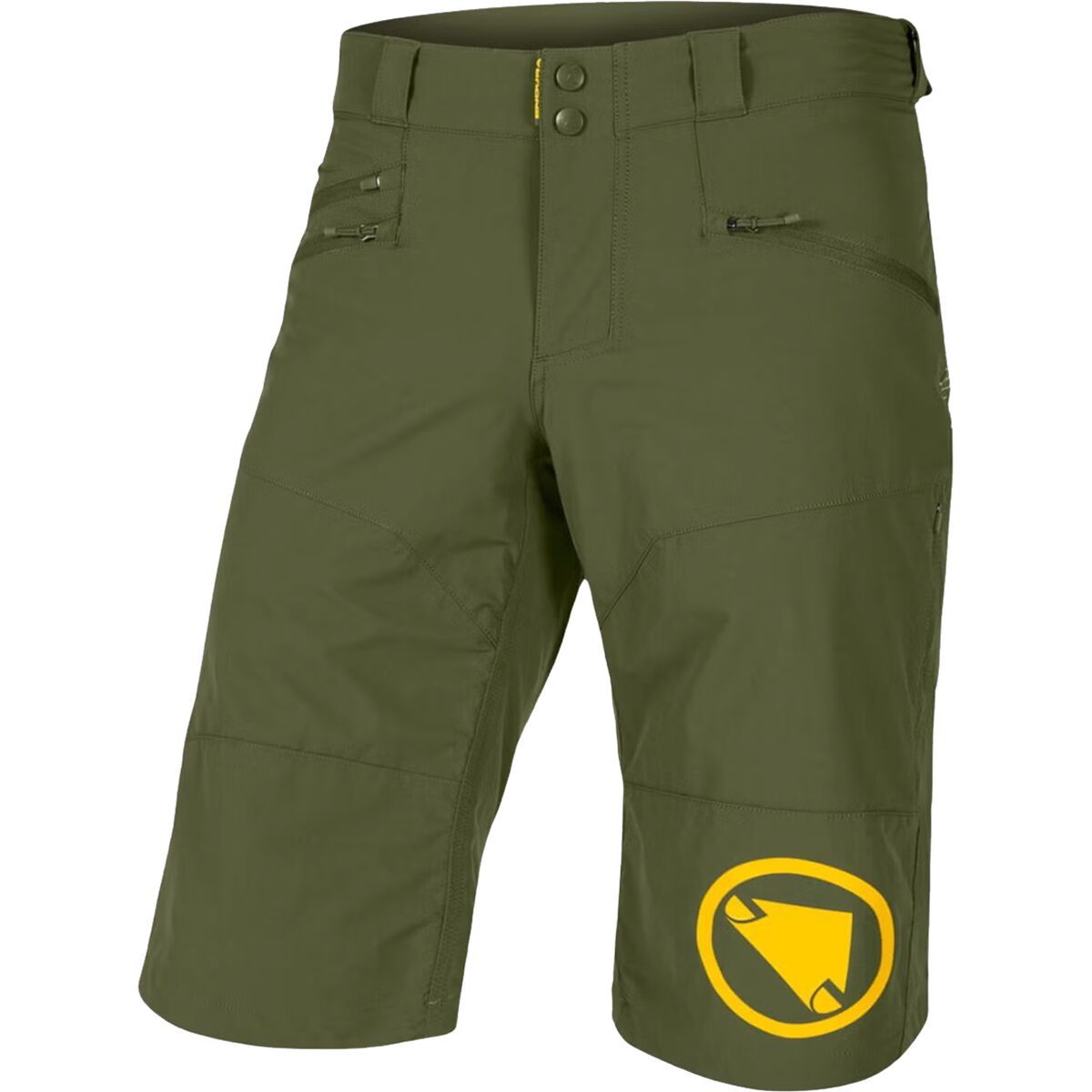 Image of Endura SingleTrack Short II - Men's Olive Green, M