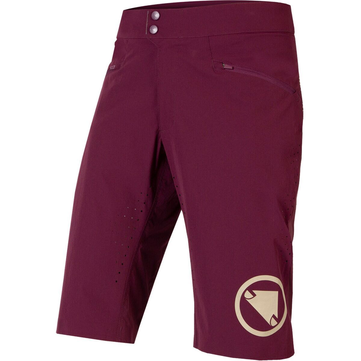 Endura SingleTrack Lite Short - Men's Aubergine, L/Short