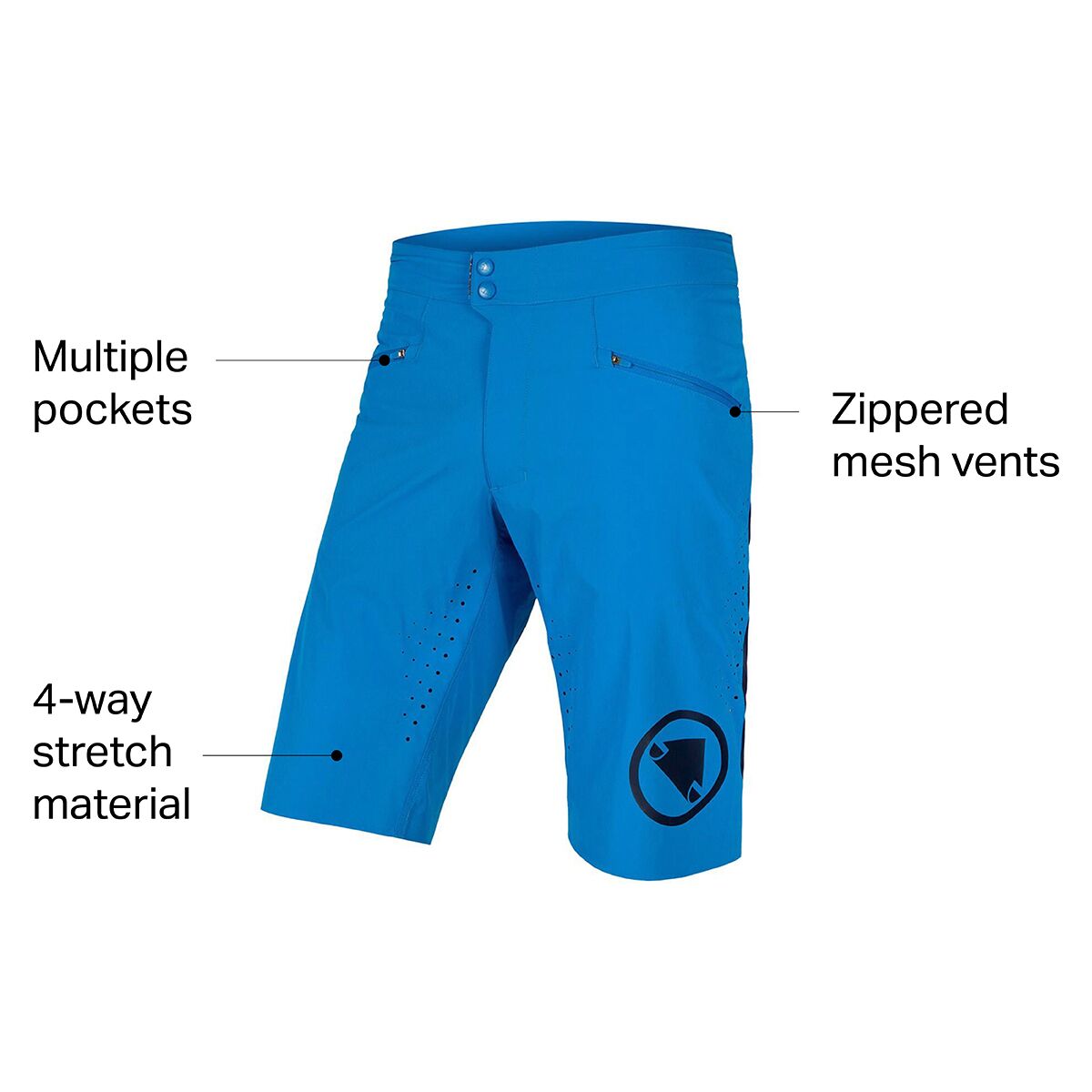 Details about   Endura Singletrack Lite E8094AN Men’s Clothing Pants Short Without Cycle Pad 