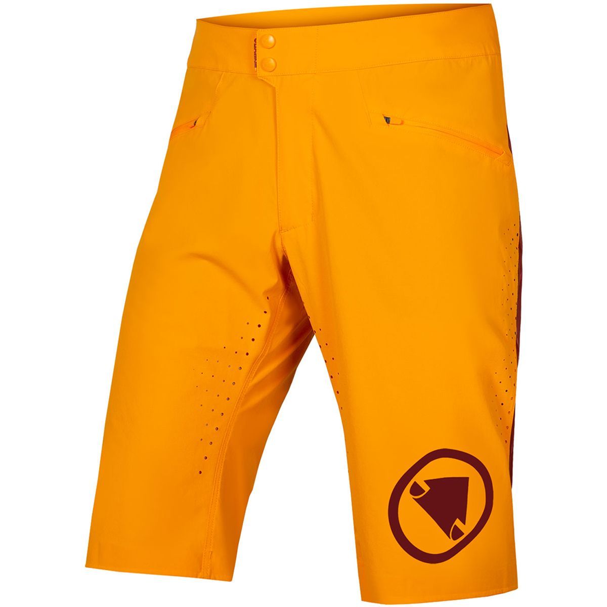 Endura SingleTrack Lite Short - Men's Tangerine, XXL/Short