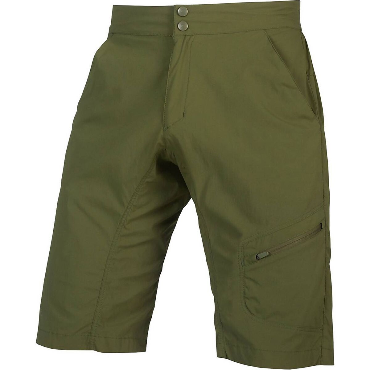Endura Hummvee Lite Short with Liner - Men's Olive Green, XL