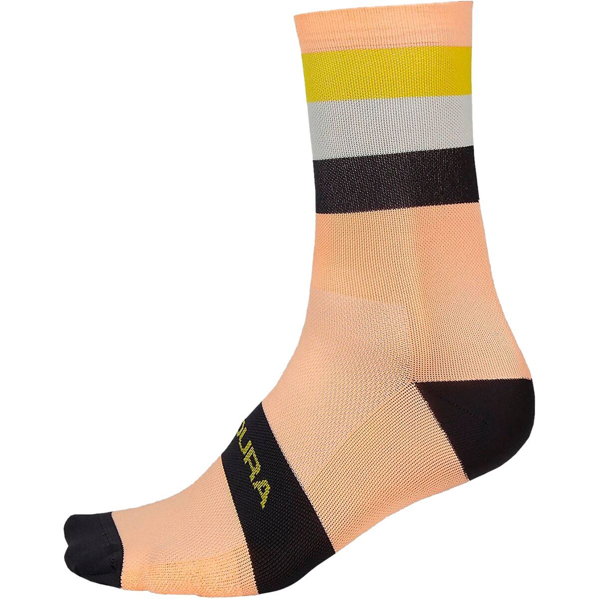 Endura Bandwidth Sock Neon Peach, L/XL