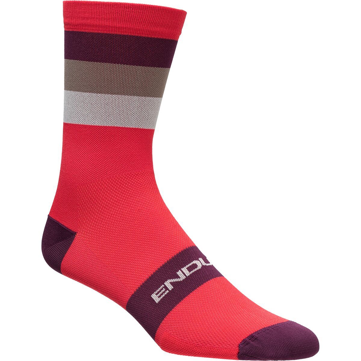 Endura Bandwidth Sock Pomegranate, L-XL