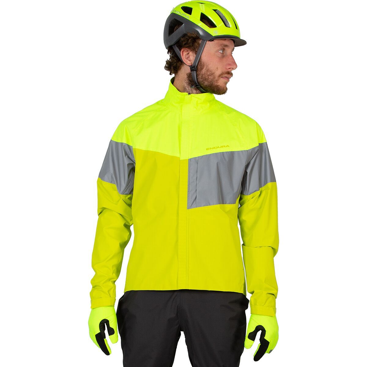 Endura Urban Luminite Jacket II - Men's Hi Viz Yellow, L