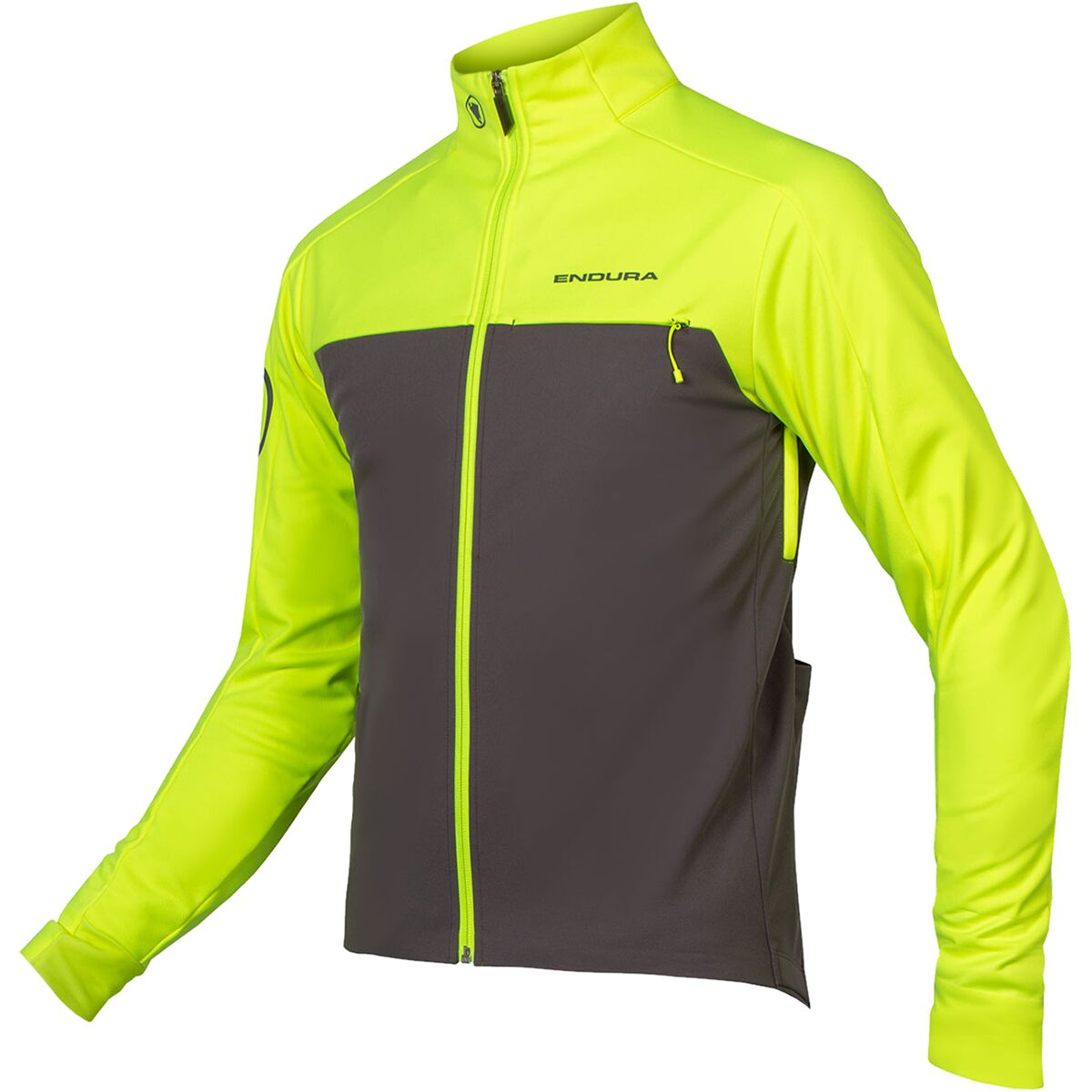 Image of Endura Windchill Jacket II - Men's Hi Viz Yellow, S
