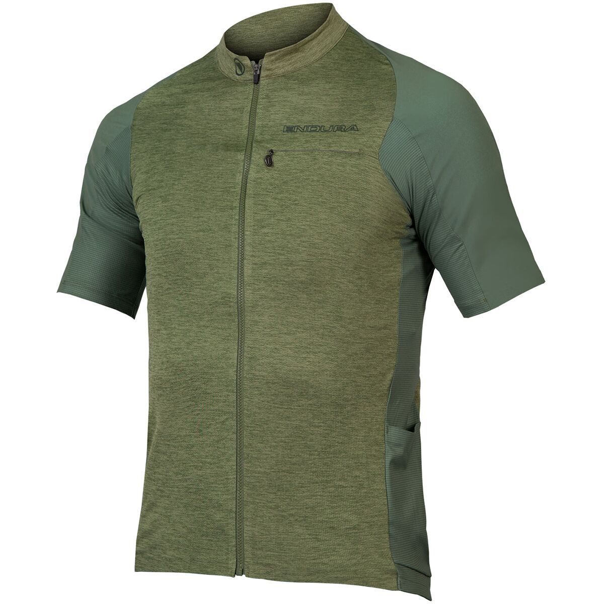 Image of Endura GV500 Reiver Short-Sleeve Jersey - Men's Olive Green, S