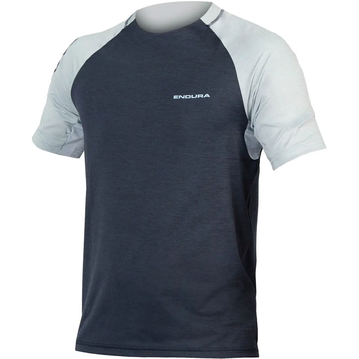 Endura SingleTrack Short-Sleeve Jersey - Men's Ink Blue, M