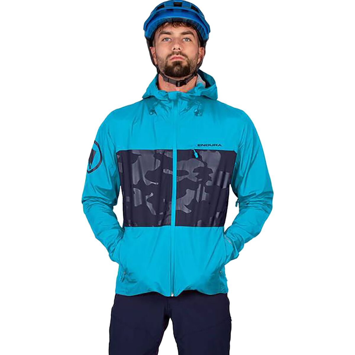 Endura SingleTrack Cycling Jacket II - Men's Electric Blue, 3XL