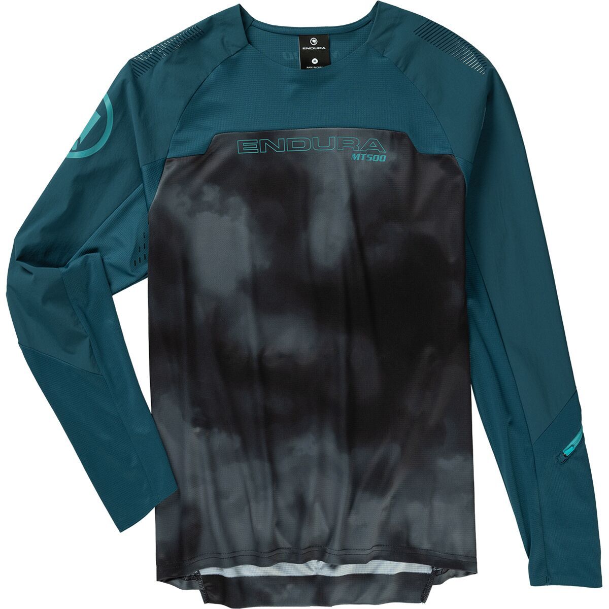 Image of Endura MT500 Burner Long-Sleeve Jersey - Men's Barra Blue, XL