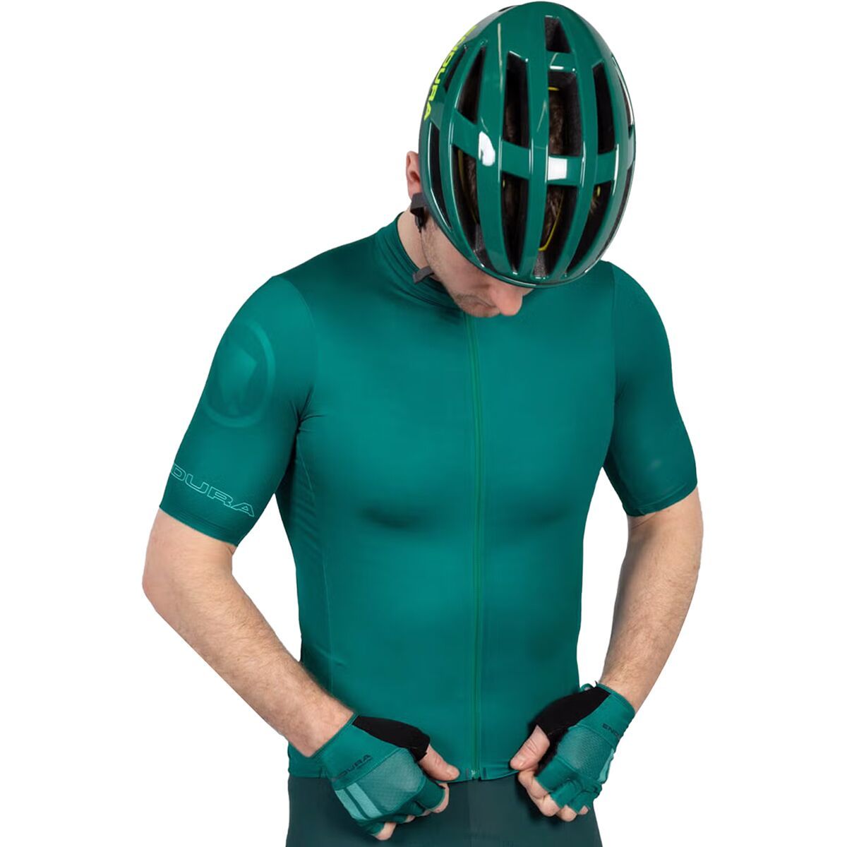 Endura Pro SL Short-Sleeve Jersey - Men's Emerald Green, S
