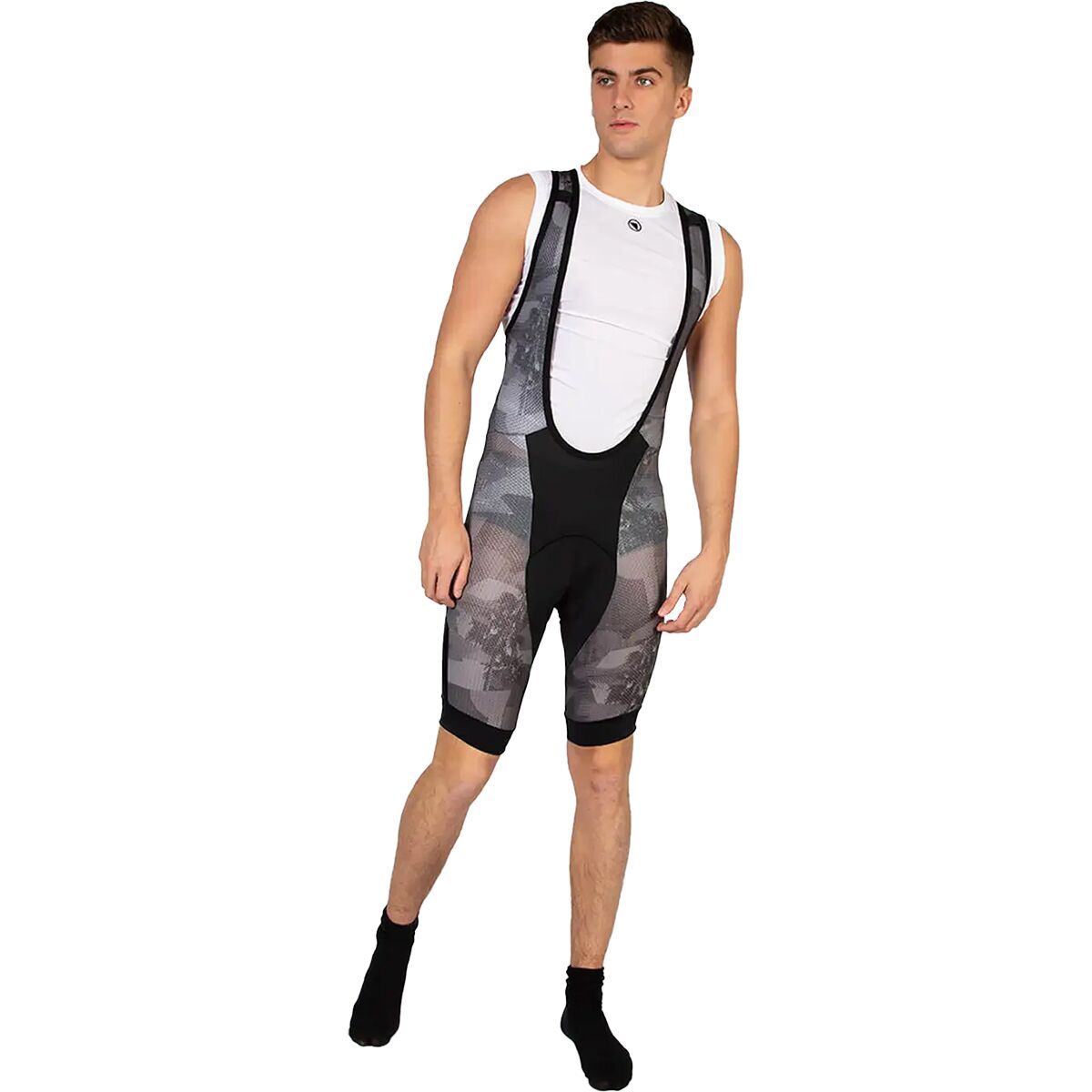 Image of Endura SingleTrack Bib Liner - Men's Black, XL