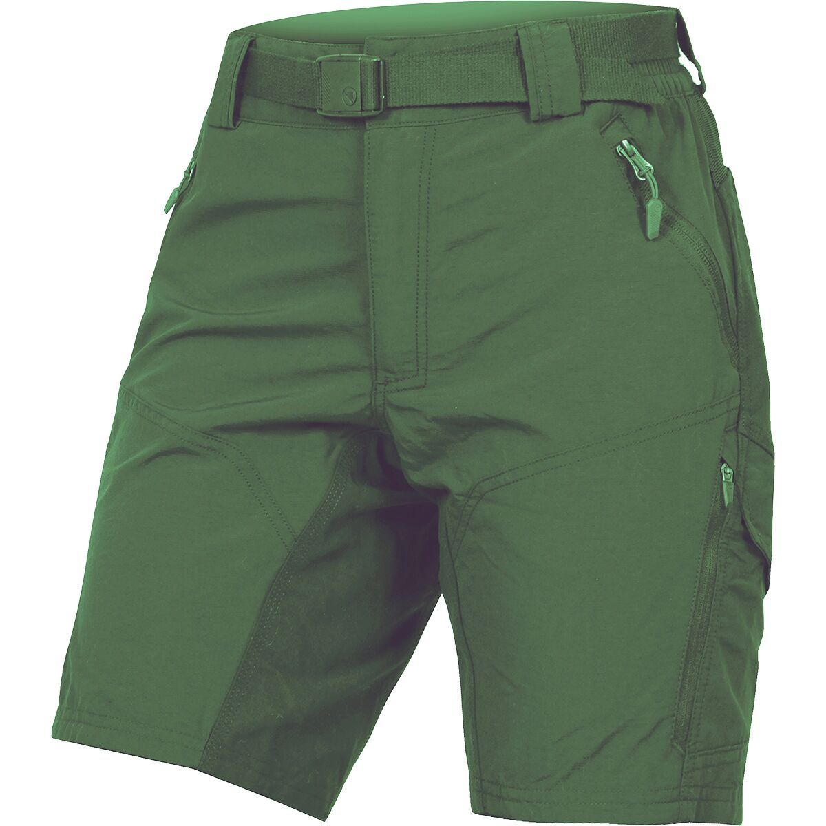 Image of Endura Hummvee Short With Liner - Women's Machair Green, XS