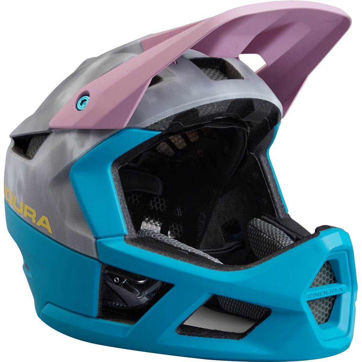 Image of Endura MT500 Full Face Mips Helmet Dreich Grey, S/M