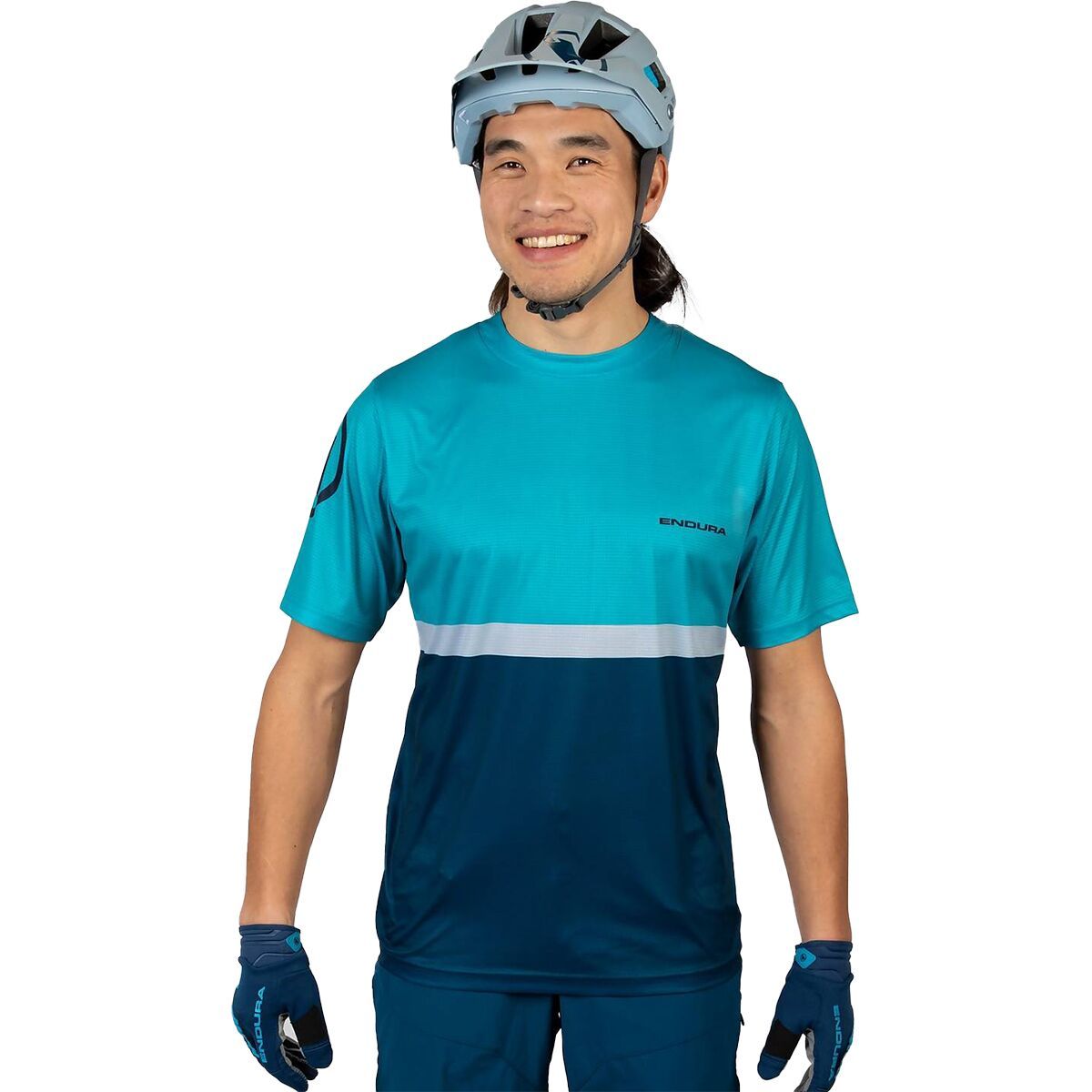 Image of Endura SingleTrack Core T-Shirt II - Men's Blueberry, M