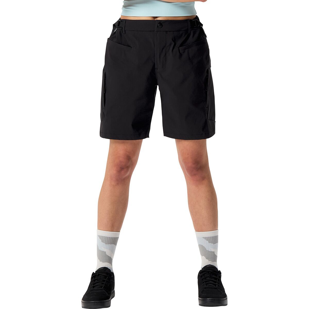 Image of Endura Sultrac Humvee 8in Short - Women's Moonless Night, L