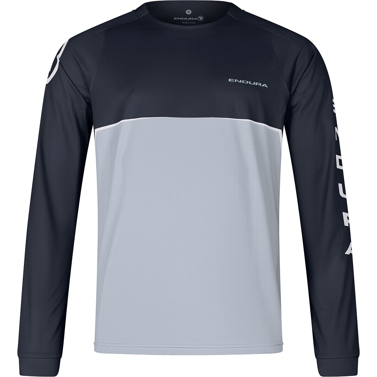 Image of Endura CORE Printed Long-Sleeve T-Shirt - Men's Black, M
