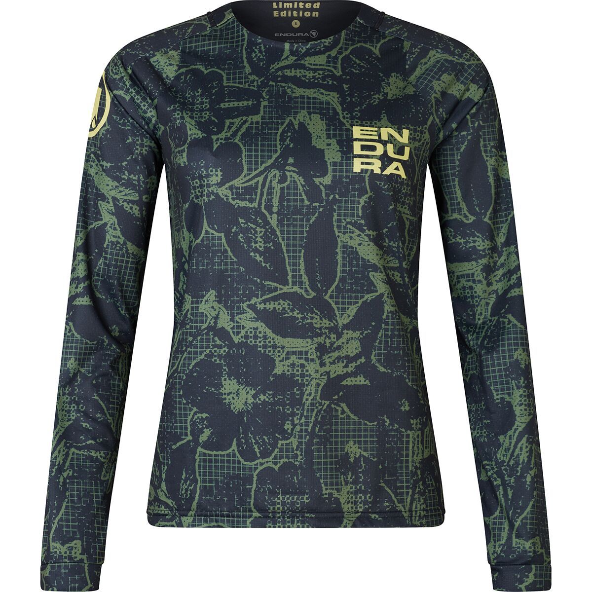 Image of Endura Floral LTD Printed Long-Sleeve T-Shirt - Women's Black, XS