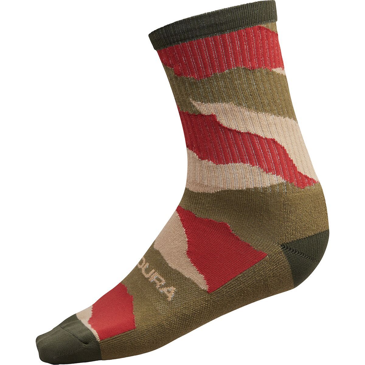 Image of Endura Peak Sock Tweed Green, S-M