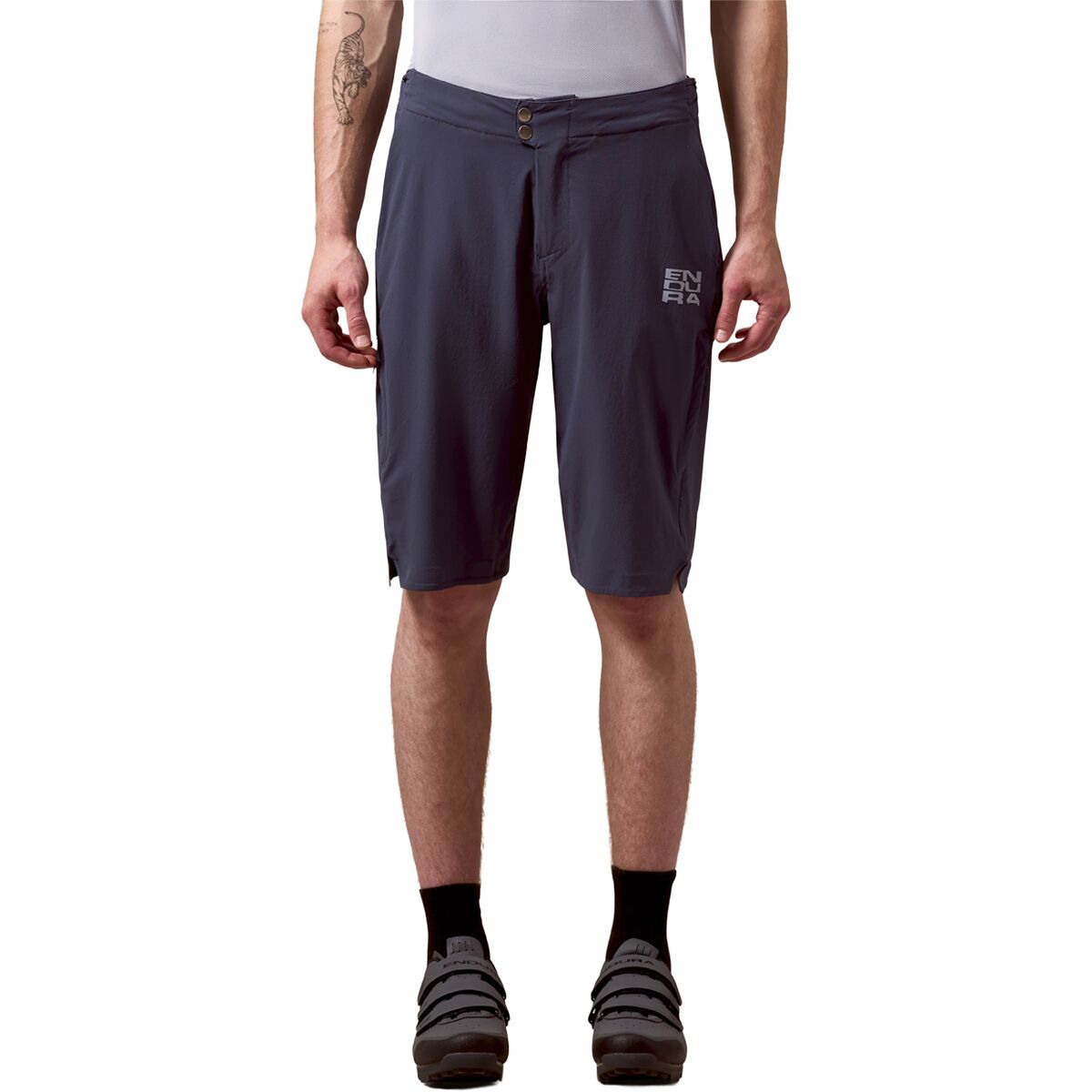 Image of Endura Alltrack Ride Over Short - Men's Carbon Grey, L
