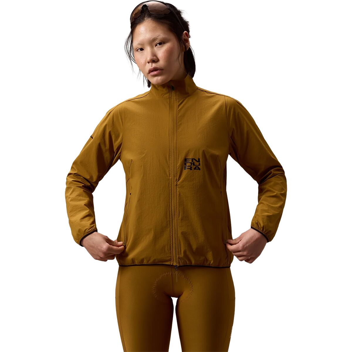 Image of Endura Alltrack Ride Packable Jacket - Women's Trail Bronze, S