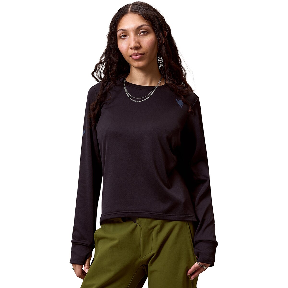 Image of Endura Alltrack Rout Fleece Jersey - Women's Black, XL