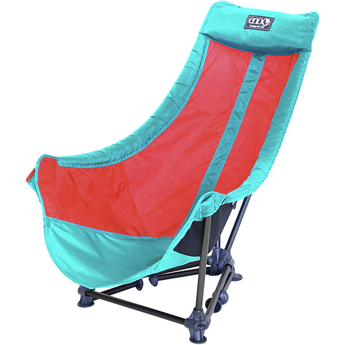 super comfy ENO Camp Lounger DL Chair red and blue Eagles Nest Outfitters 