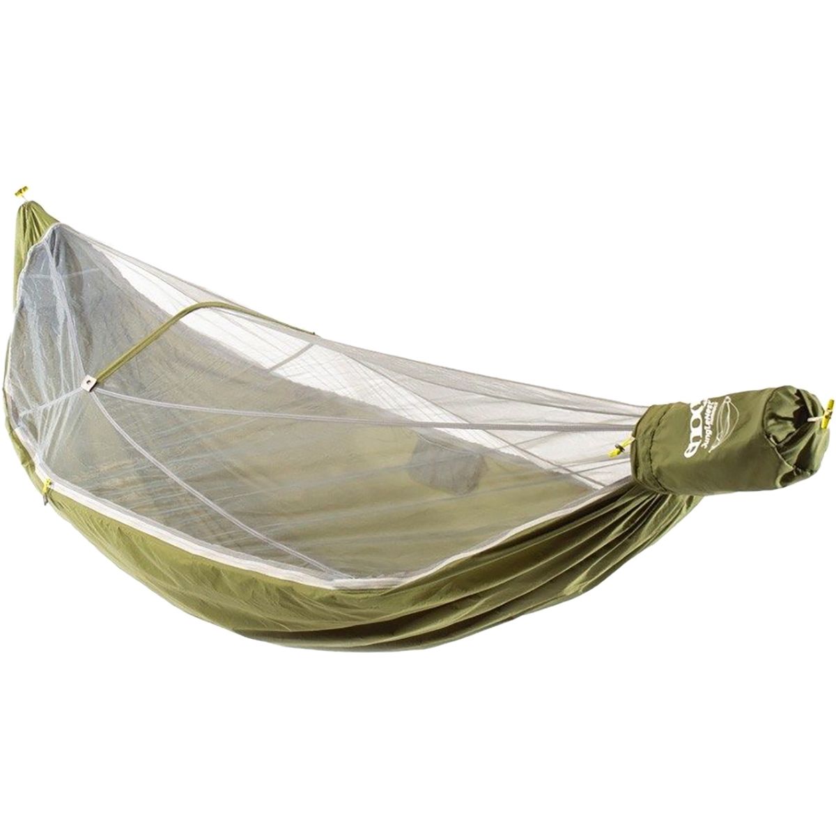 Image of Eagles Nest Outfitters JungleNest Hammock Evergreen, One Size