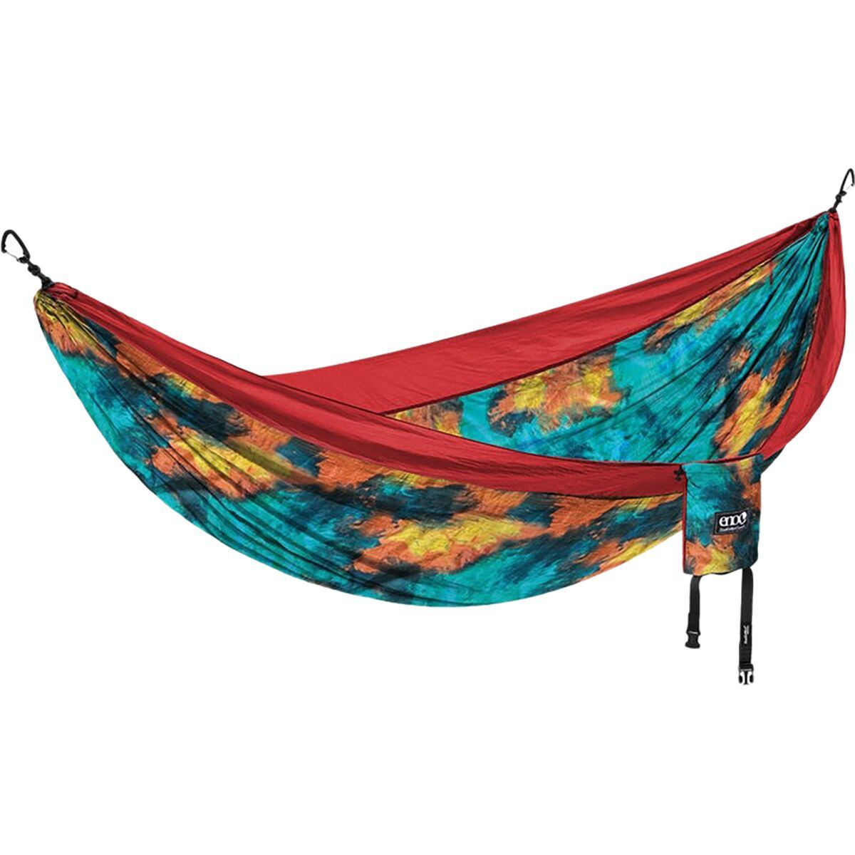 Image of Eagles Nest Outfitters DoubleNest Print Hammock Tie Dye/Red, One Size