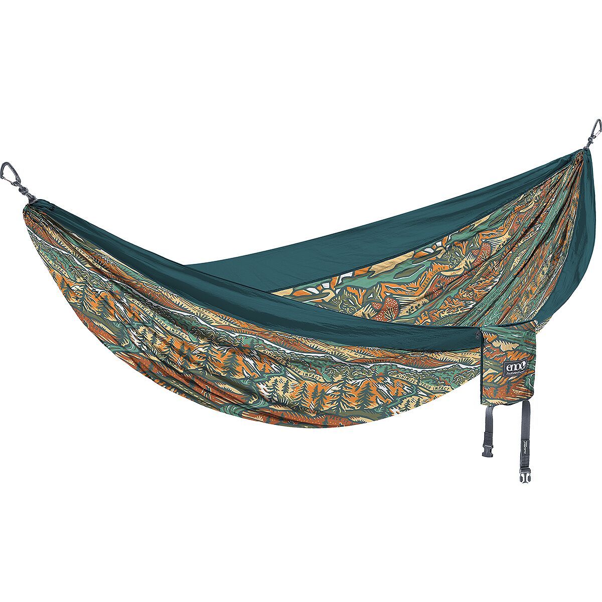 Image of Eagles Nest Outfitters DoubleNest Giving Back Print Hammock Keep It Wild/Spruce, One Size