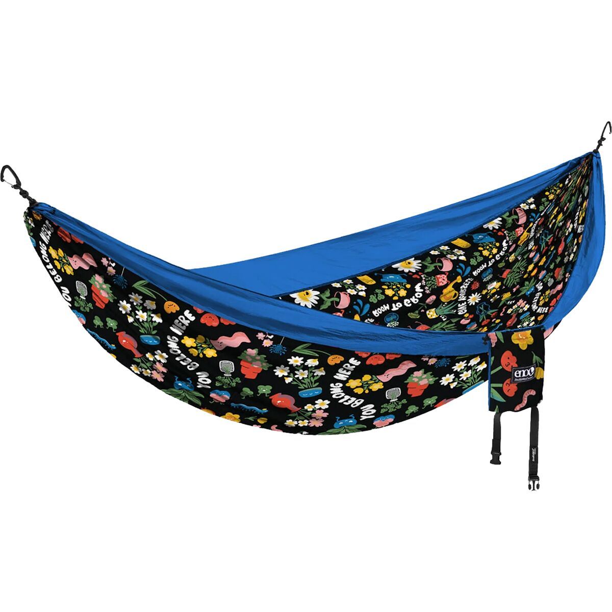 Eagles Nest Outfitters DoubleNest Giving Back Print Hammock Room to Grow-Brave Trails/Teal, One Size