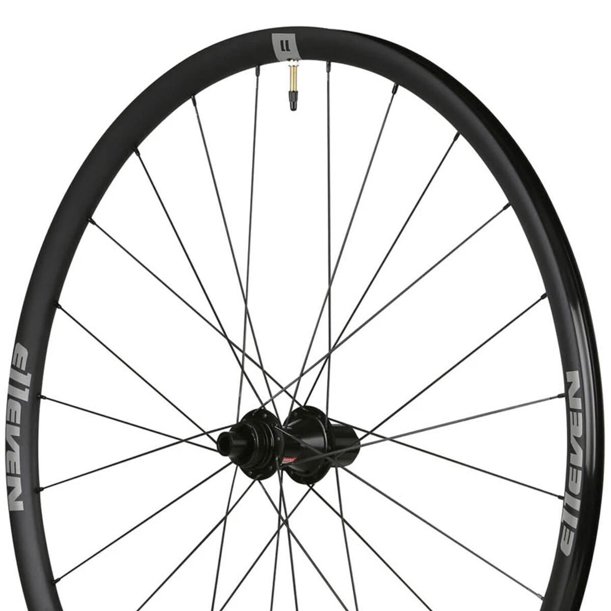 e11even Alloy Disc Gravel Wheelset - Tubeless Black, 25mm Depth, SRAM XDR