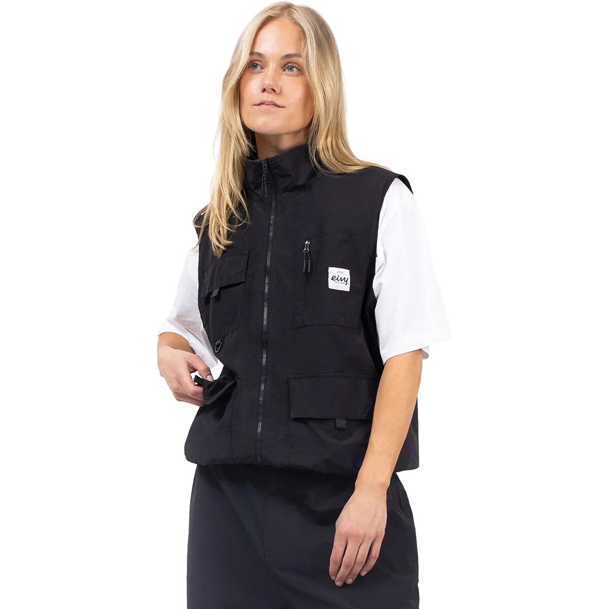 Image of Eivy Windbreaker Utility Vest - Women's Black, L