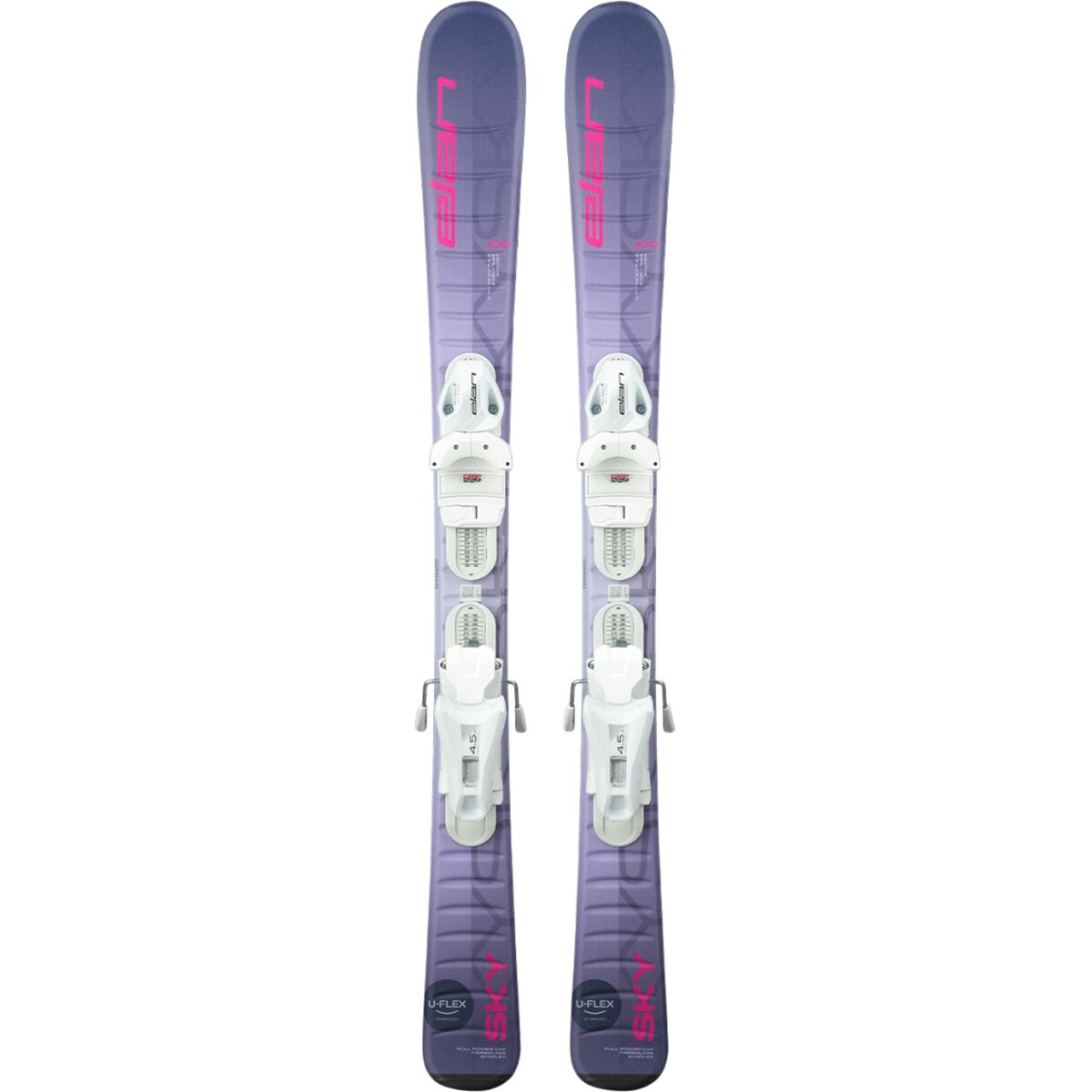 Elan ZEST white / blue - skis d'occasion Femme – Top N Sport