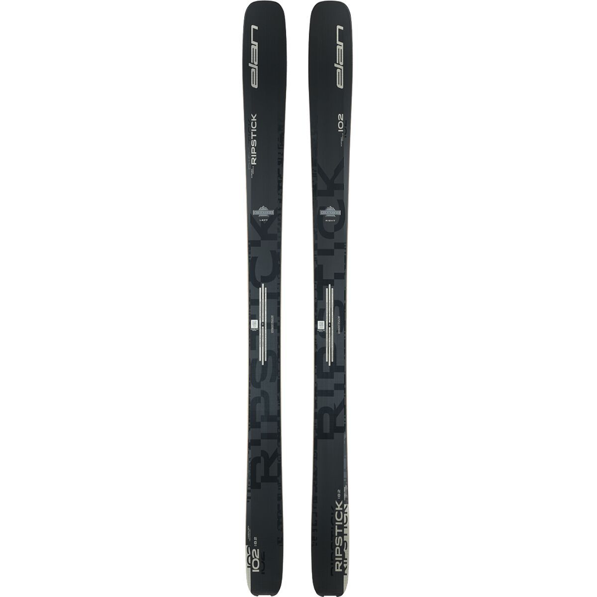 Image of Elan Ripstick 102 Black Edition Ski - 2026 Black, 182cm