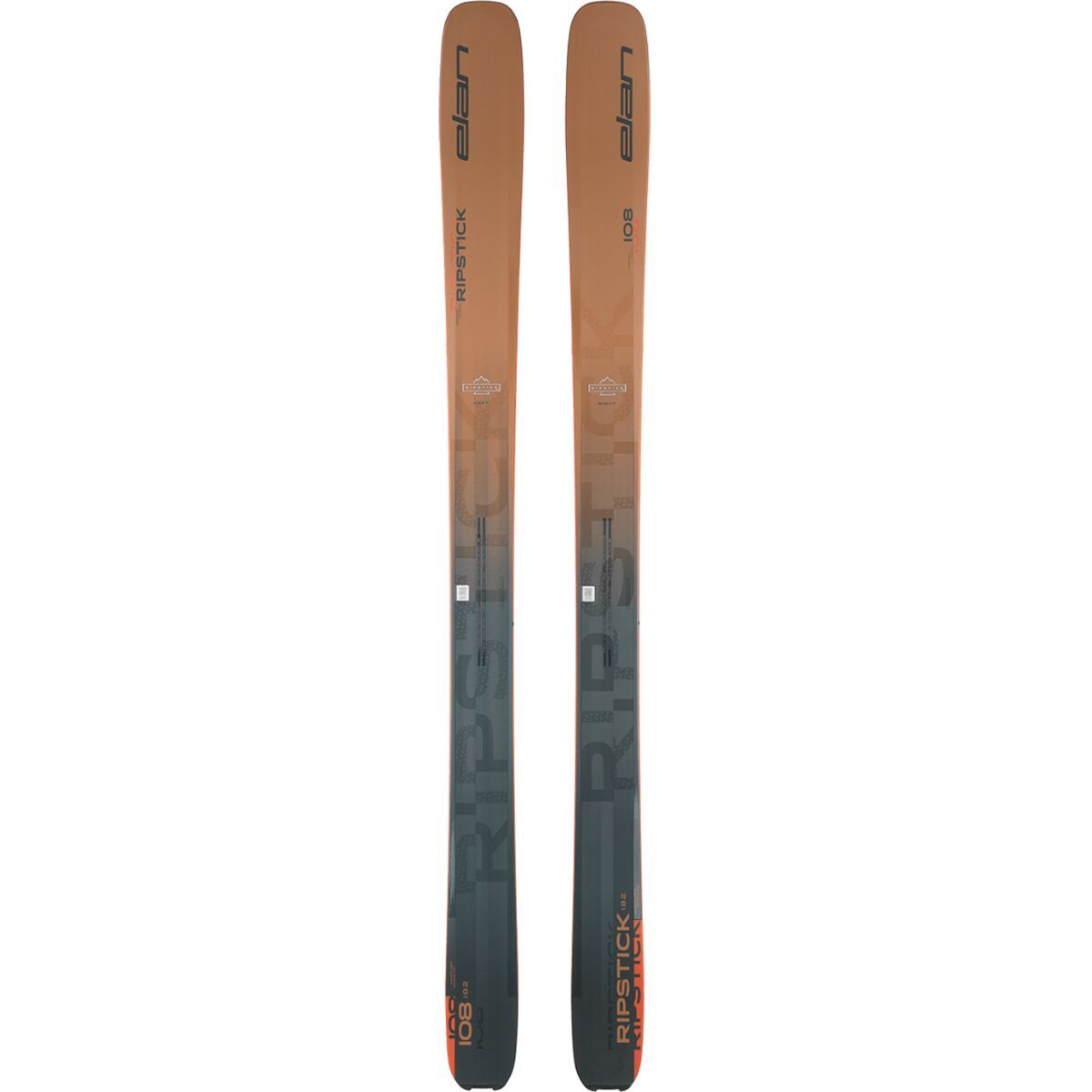 Image of Elan Ripstick 108 Ski - 2026 Brown/Grey, 175cm
