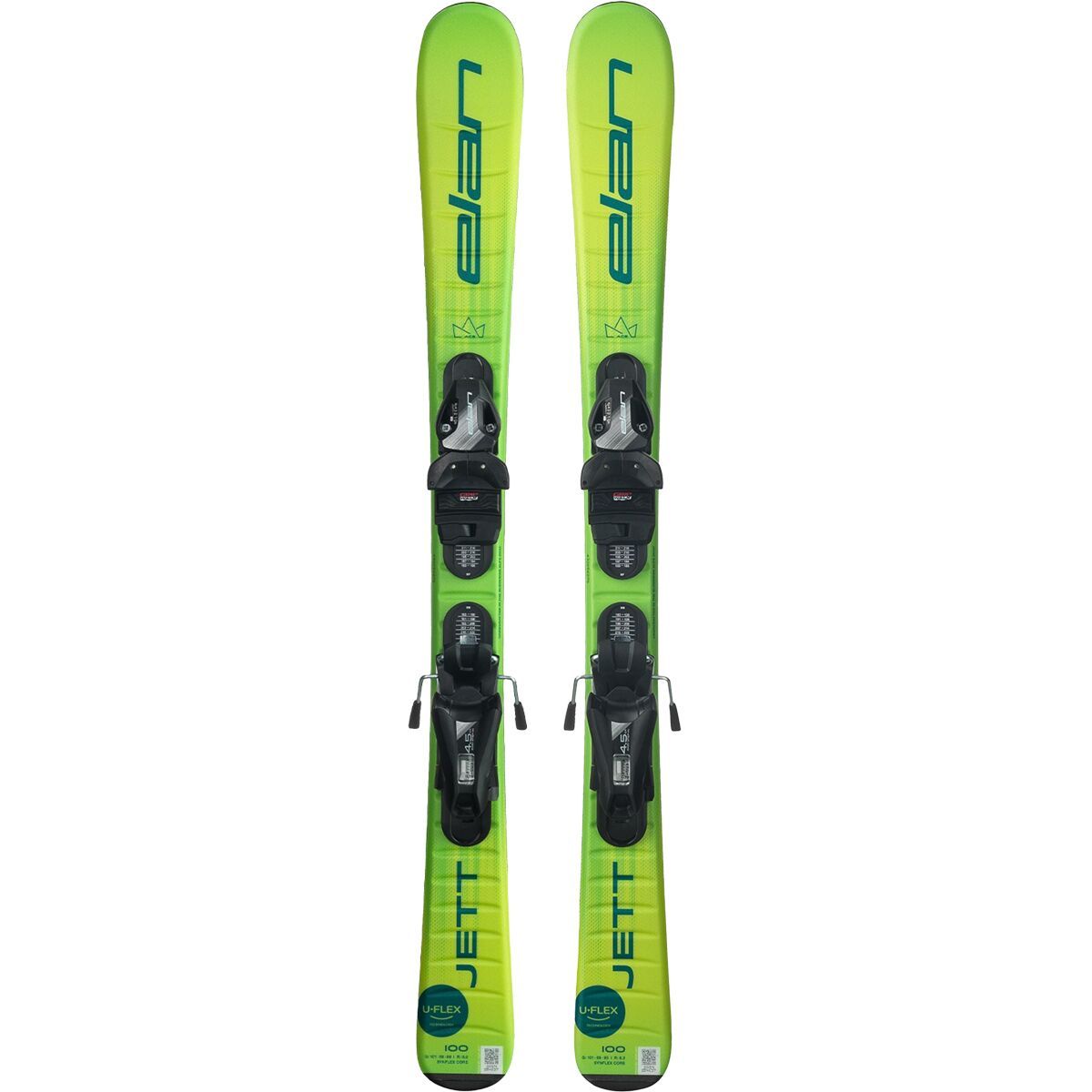 Elan Jett Jr Ski + EL 4.5 GW - 2026 - Kids' One Color, 90cm