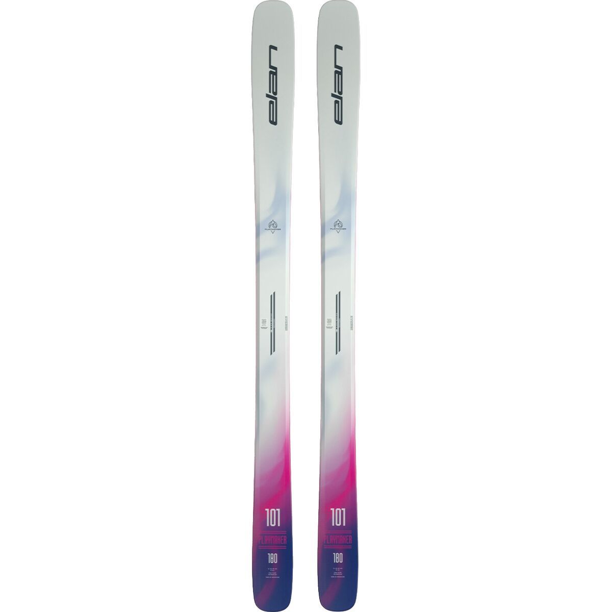 Image of Elan Playmaker 101 Ski - 2026 White/Purple/Pink, 180cm