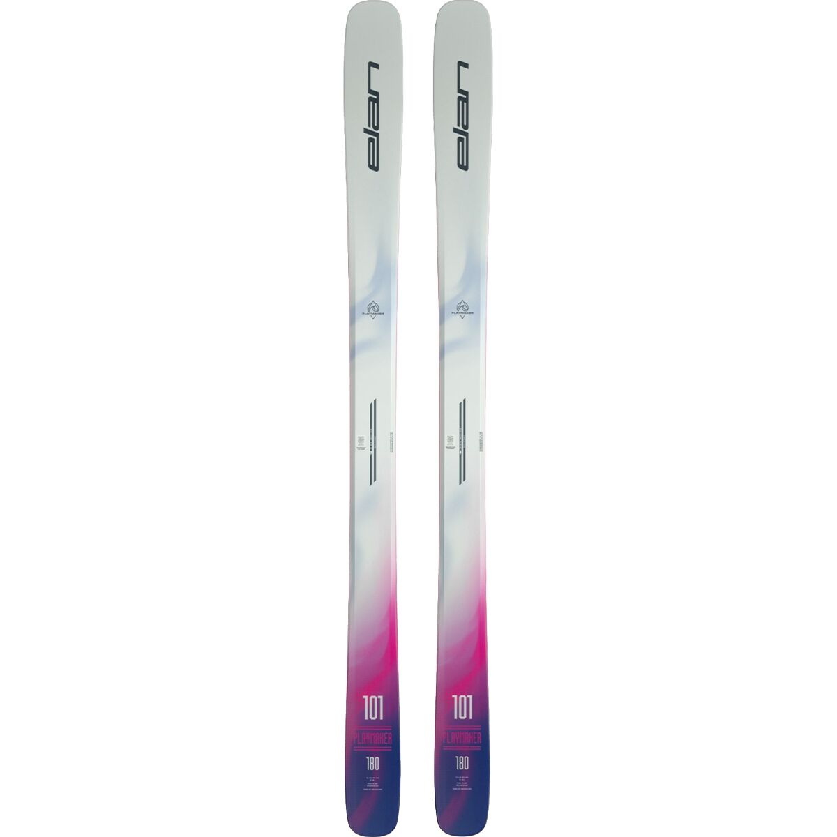 Image of Elan Playmaker 101 Ski - 2027 White/Purple/Pink, 172cm