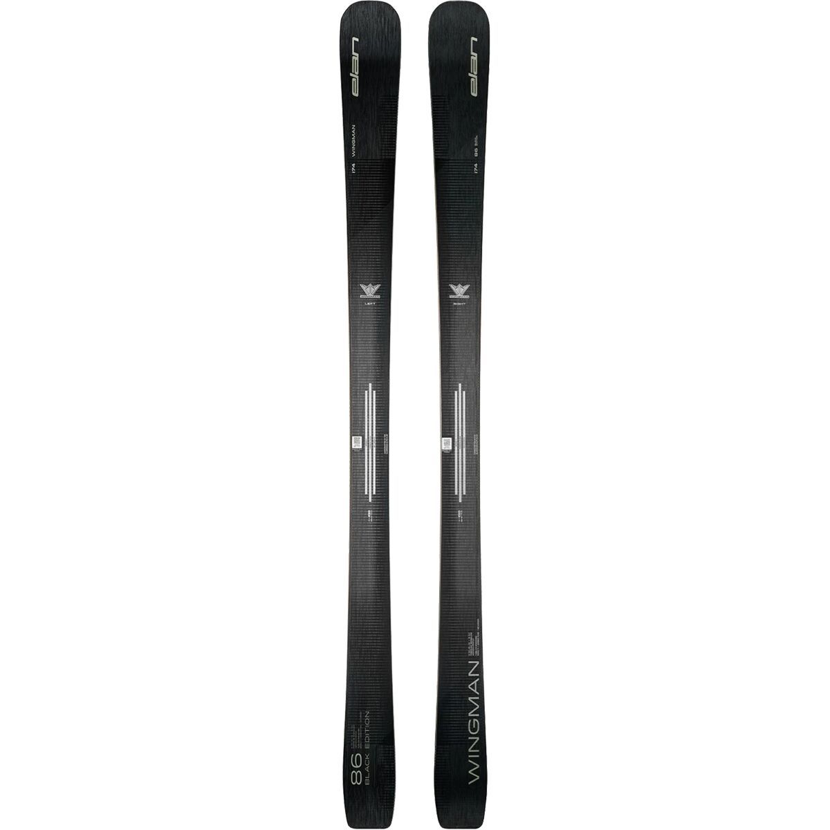 Image of Elan Wingman 86 Black Edition Ski - 2026 Black, 160cm