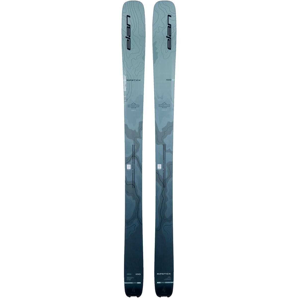 Image of Elan Ripstick 100 Ski - 2027 - Women's LT Blue, 168cm