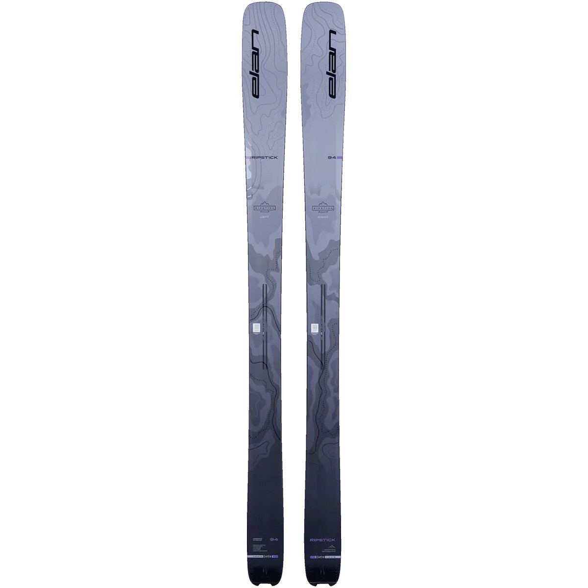 Image of Elan Ripstick 94 Ski - 2027 - Women's Dust Periwinkle, 147cm