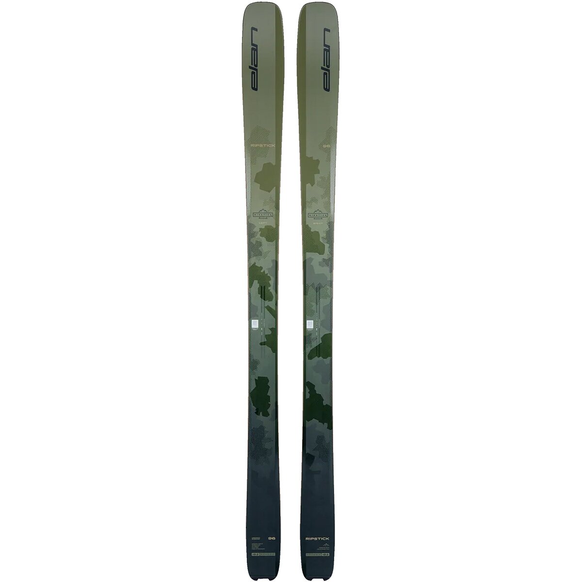 Image of Elan Ripstick 96 Ski - 2027 OD Green, 175cm