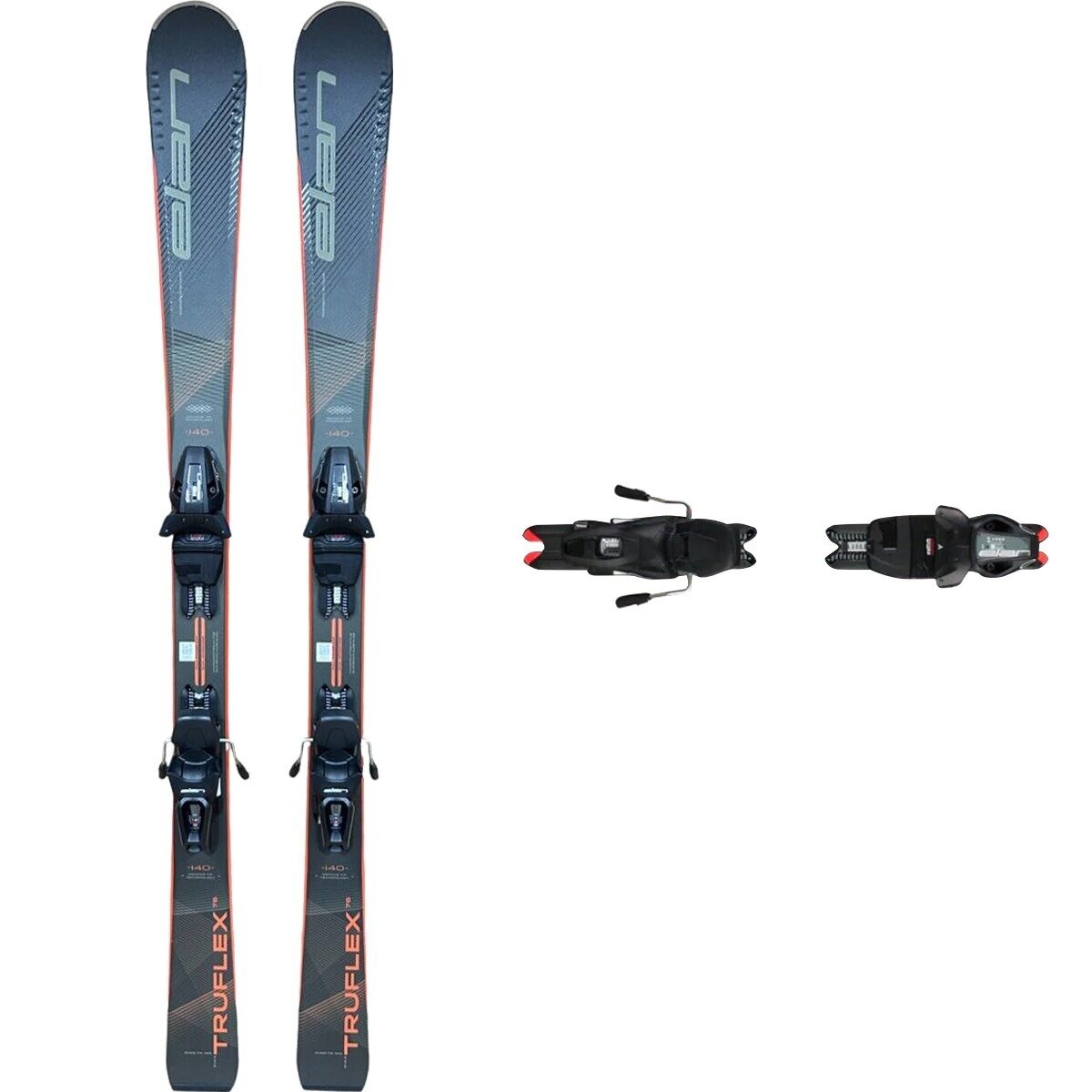 Elan Elan Truflex 76 Ls Ski + El 9.0 Gw Shift B85 Binding - 2025 Red/Black, 176cm/One Size - $270.00 at Backcountry.com